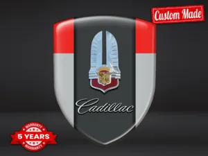 Cadillac Decalcomanie Auto 3D Gel Lusso Drift Etichette